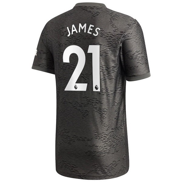 Trikot Manchester United NO.21 James Auswarts 2020-21 Schwarz Fussballtrikots Günstig